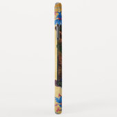 出生クリスマスパーチメントブルージェムモノグラム Case-Mate iPhoneケース (裏面/右)