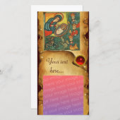 出生クリスマスパーチメント/マギ崇拝 シーズンカード (正面/裏面)