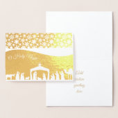 出生クリスマスフォイルカード 箔カード (ディスプレー)