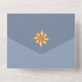 出生クリスマスフォトカード オールインワン招待状 (裏面)