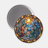 出生クリスマスマグネットギフト マグネット (正面/裏面)