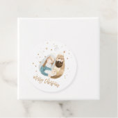 出生クリスマスメッセージカード – 聖家族 フェイバータグ (インサイチュ)