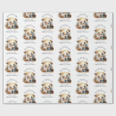 出生クリスマスラッピング紙 – 聖家族 ラッピングペーパー (フラット)