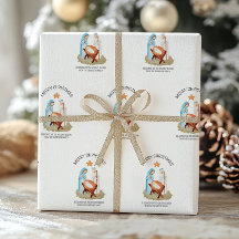 出生クリスマス宗教包装紙