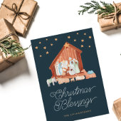 出生クリスマス恵み写真宗教団体 シーズンカード