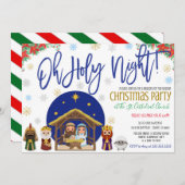 出生クリスマス招待状 招待状 (正面/裏面)