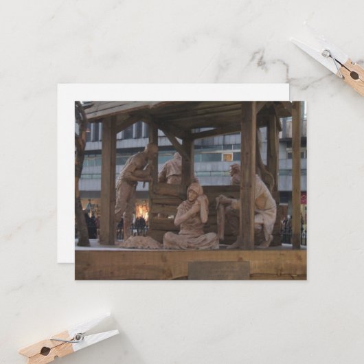 出生クリスマス カード (正面/裏面インサイチュ)