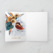 出生クリスマス シーズンカード (内部)