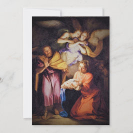 出生クリスマス シーズンカード