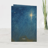 出生クリスマス シーズンカード (裏面)