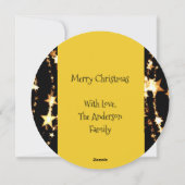 出生クリブヴァージンメアリーイエスクリスマススターズ シーズンカード (裏面)