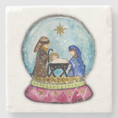 出生コースター ストーンコースター (正面)