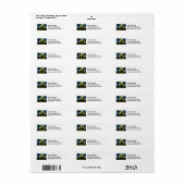 出生シルエットジョイ・トゥ・ザ・ワールド ラベル (フルシート)