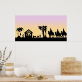 出生シルエットワイズメンズオンザホライズン ポスター (キッチン)