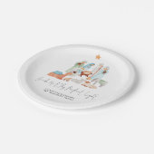 出生シンプルシーン3キングスリリック名 ペーパープレート (アングル)