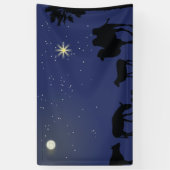 出生シーンの背景 横断幕 (縦)