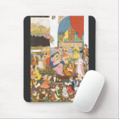 出生シーンインディアンスタイル マウスパッド (マウス)