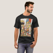 出生シーンインディアンスタイル Tシャツ (正面フル)