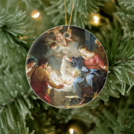 出生シーンカトリック教会の宗教クリスマス セラミックオーナメント