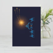 出生シーンクリスマスカード シーズンカード (スタンド正面)