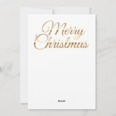 出生シーンクリスマスカード シーズンカード (裏面)