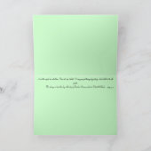 出生シーンクリスマスカード シーズンカード (内部)