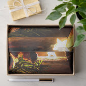 出生シーンクリスマスティッシュペーパー 薄葉紙 (ギフト)