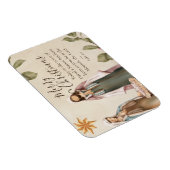 出生シーンクリスマスバイブル引用文 マグネット (右側)