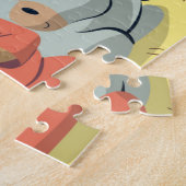 出生シーンクリスマスパズル ジグソーパズル (側面)