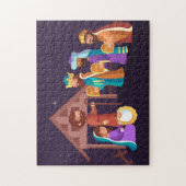 出生シーンクリスマスパズル ジグソーパズル (縦)