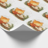 出生シーンクリスマスラッピング紙ベビーイエス ラッピングペーパー (角)