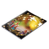 出生シーンクリブヴァージンメアリー乳児イエズスターズ ノートブック (左側)