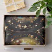 出生シーンクリブヴァージンメアリー乳児イエズスターズ 薄葉紙 (ギフト)