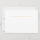 出生シーンチャーチクリスマスパーティの招待状 招待状 (裏面)