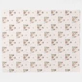 出生シーンフリースブランケット フリースブランケット (正面(横))