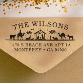 出生シーンベビーイエスキリスト差出人住所 セルフインキングスタンプ