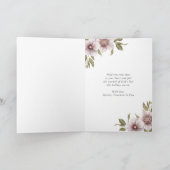 出生シーンベビーイエズクリスチャンクリスマス シーズンカード (内部)