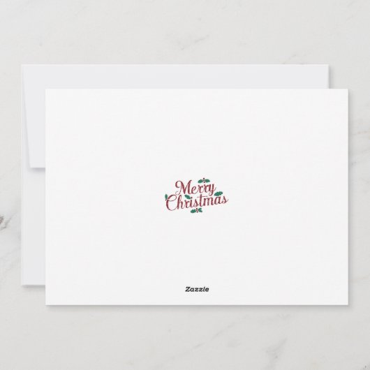 出生シーンベビーイエズクリスマスカード#1 シーズンカード (裏面)