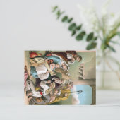 出生シーンポストカード ポストカード (スタンド正面)