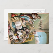 出生シーンポストカード ポストカード (正面/裏面)