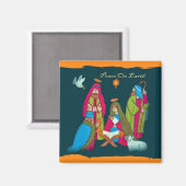 出生シーンマグネット マグネット (正面/裏面)