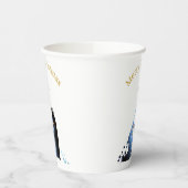 出生シーンメリークリスマスグリーティング 紙コップ (左)