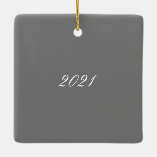 出生シーンメリークリスマスセラミックオーナメント セラミックオーナメント (裏面)