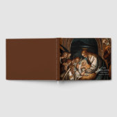 出生シーンヴァージンメアリーベビーイエスエンジェルズクリブ ゲストブック (全面)