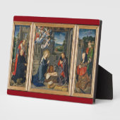 出生シーン美しい宗教的なクリスマス フォトプラーク (側面)