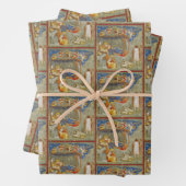 出生シーン誕生のイエズジオットディボンドン ラッピングペーパーシート (インサイチュ)