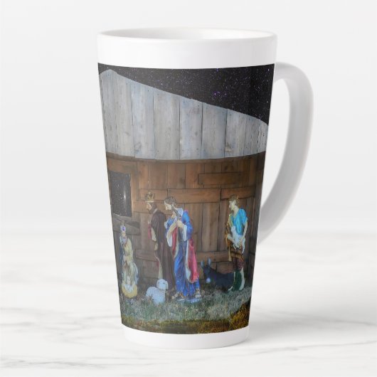 出生シーン カフェラテマグ (右アングル)