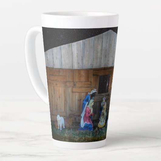 出生シーン カフェラテマグ (左アングル)