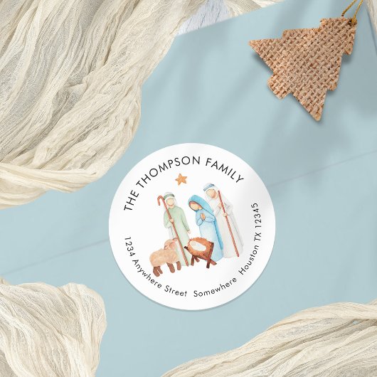 出生シーン(シェパードの戻り名住所あり) ラウンドシール