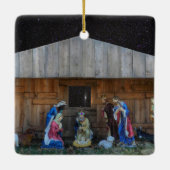 出生シーン セラミックオーナメント (裏面)